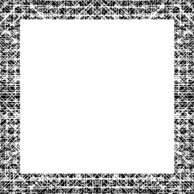 abstract grunge frame with copy space, vector illustartion