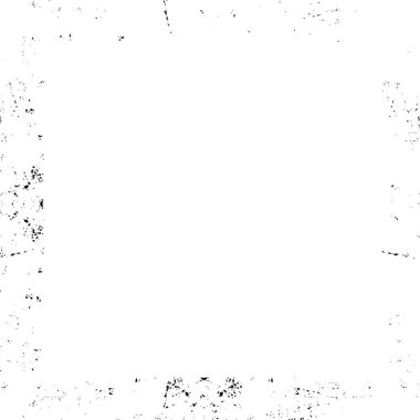 Boş alanı olan soyut siyah beyaz çerçeve