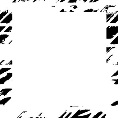 Soyut siyah beyaz arkaplan, tek renkli çerçeve. vektör illüstrasyonu  