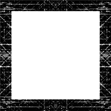 abstract grunge frame with copy space, vector illustartion