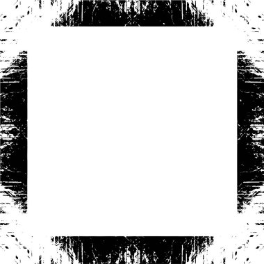 Beyaz arkaplanda soyut grunge çerçeve 