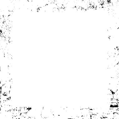 metin için boşluk ile grunge monokrom çerçeve