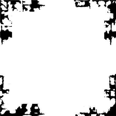 Soyut siyah beyaz arkaplan, tek renkli çerçeve. vektör illüstrasyonu  