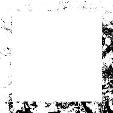Boş alanı olan soyut grunge çerçeve, vektör illüstrasyonu 