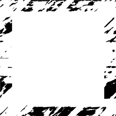 Kopyalama alanı olan soyut grunge çerçeve, vektör illüstrasyonu 