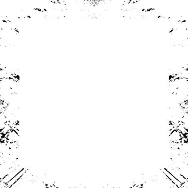 Black and white grunge frame background 