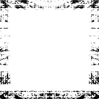 Kopyalama alanı olan soyut grunge çerçeve, vektör illüstrasyonu 