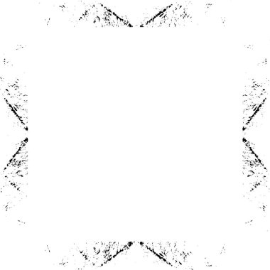 Beyaz arkaplanda soyut grunge çerçeve 