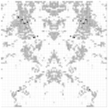 Soyut siyah ve beyaz arızasız desen. Geometrik arkaplan. Vektör illüstrasyonu.