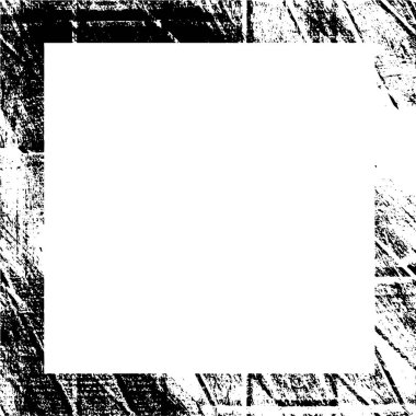 Black and white grunge frame background 