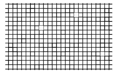 Soyut siyah ve beyaz arızasız desen. Geometrik arkaplan. Vektör illüstrasyonu.