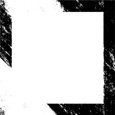 Black and white grunge frame background 
