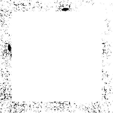 Boş alanı olan soyut siyah beyaz çerçeve