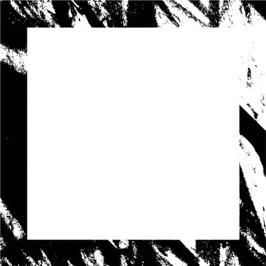 Black and white grunge frame background 