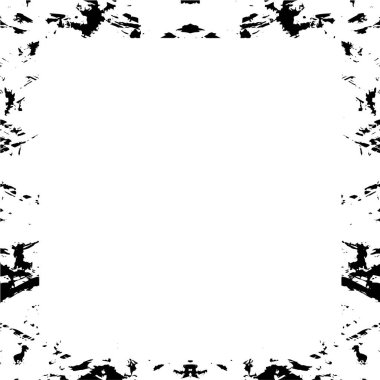 Soyut siyah beyaz arkaplan, tek renkli çerçeve. vektör illüstrasyonu  