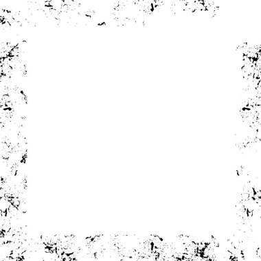 Boş alanı olan soyut siyah beyaz çerçeve