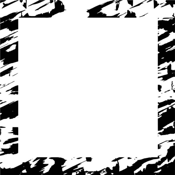 Абстрактная Квадратная Рамка Белом Фоне Векторная Иллюстрация — стоковый вектор