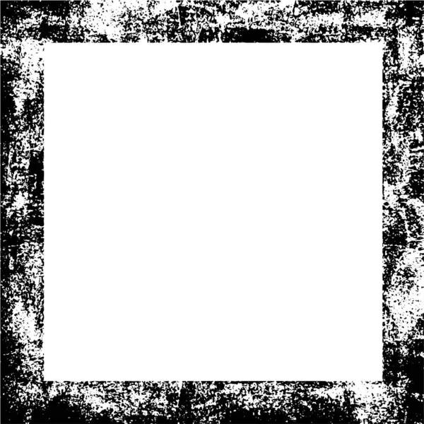Boş alanı olan soyut siyah beyaz çerçeve