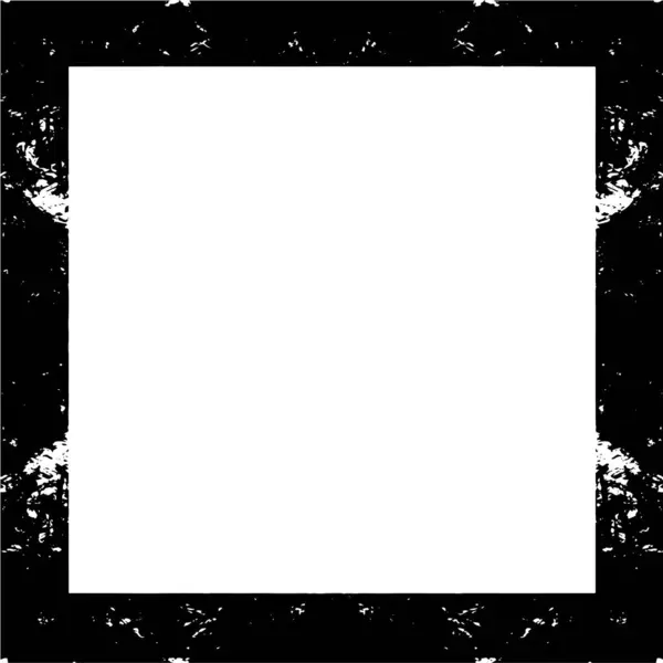 Abstract Grunge Frame Empty Space Vector Illustration — Stock Vector