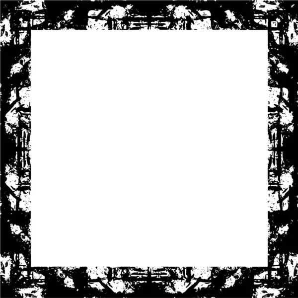 Abstraktní Grunge Rám Bílém Pozadí — Stockový vektor