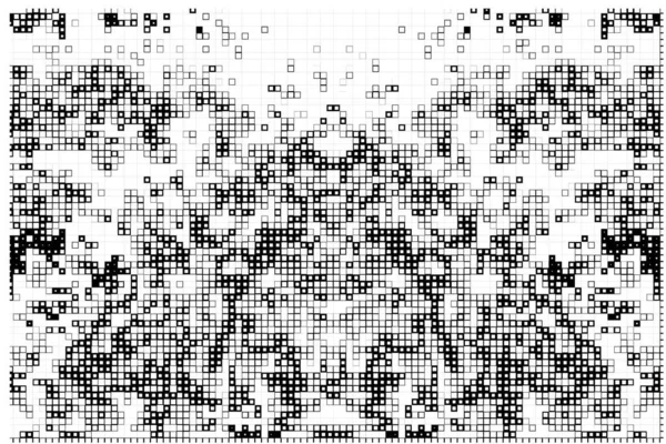 Абстрактний Чорно Білий Безшовний Візерунок Геометричний Фон Векторні Ілюстрації — стоковий вектор