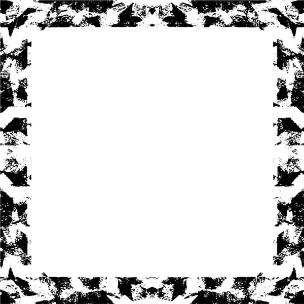 Black and white grunge frame background 