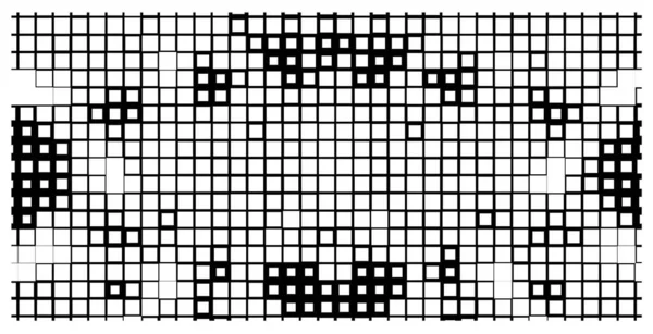 摘要黑白相间的无缝隙图案 几何背景 矢量说明 — 图库矢量图片