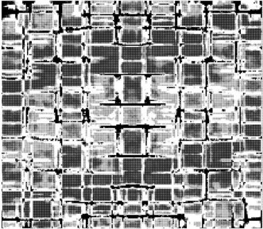 Kare dikdörtgen elementlere göre düzenlenmiş soyut mozaik. vektör mozaik kare deseni