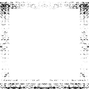 Boş alanı olan soyut grunge çerçeve, vektör illüstrasyonu 