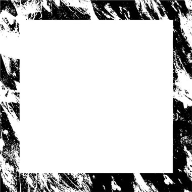 Grunge çerçeve ve sınır. Siyah beyaz grunge. Tehlike örtüsü dokusu. grunge eff oluşturmak için nesnenin üzerine yerleştir
