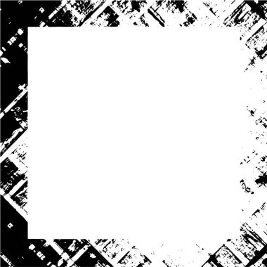 Grunge çerçeve ve sınır. Siyah beyaz grunge. Tehlike örtüsü dokusu. grunge eff oluşturmak için nesnenin üzerine yerleştir