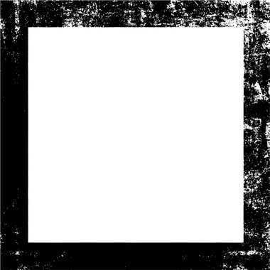 metin için boşluk ile grunge monokrom çerçeve 