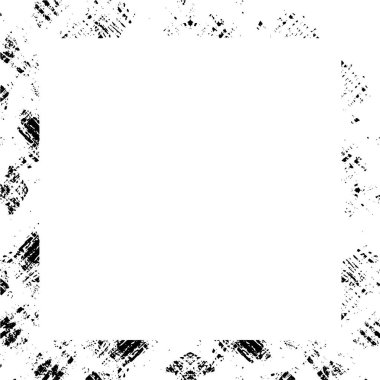 metin için boşluk ile grunge monokrom çerçeve 