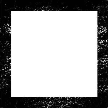 grunge desenli soyut çerçeve, vektör illüstrasyon tasarımı