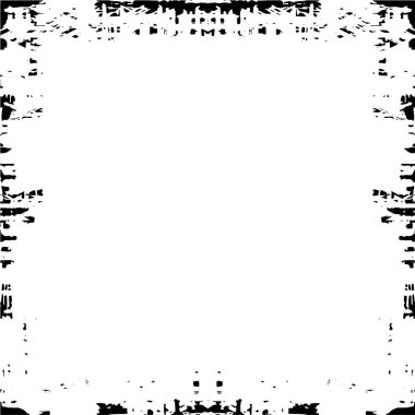 Beyaz arkaplanda soyut grunge çerçeve