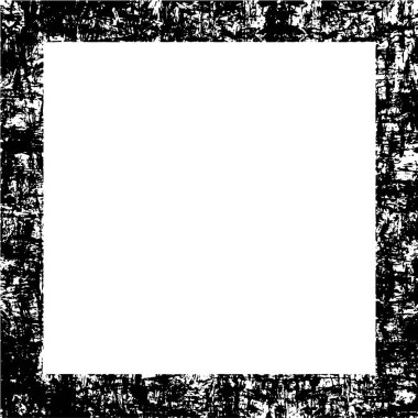 Boş alanı olan soyut grunge çerçeve, vektör illüstrasyonu