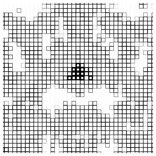 Kare dikdörtgen elementlere göre düzenlenmiş soyut mozaik. vektör mozaik kare deseni
