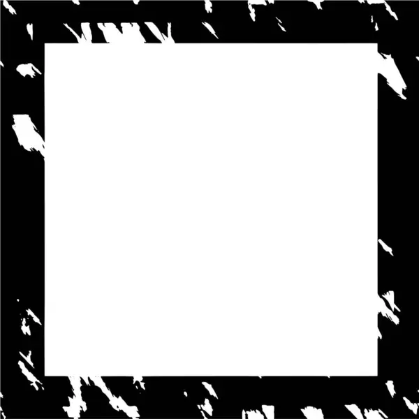 Cadre Grunge Abstrait Sur Fond Blanc — Image vectorielle