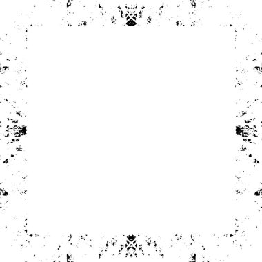 siyah ve beyaz grunge vintage arkaplan, boş alan ile çerçeve