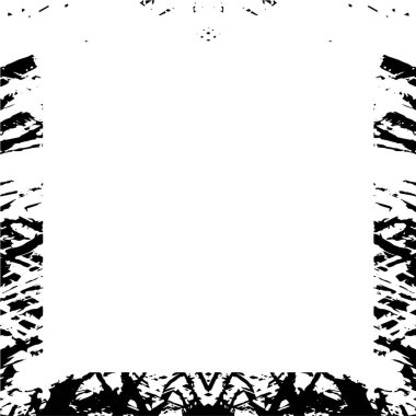 vektör çizimi, çerçeve, siyah ve beyaz soyut arkaplan  