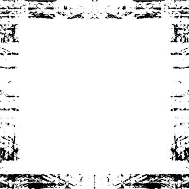 siyah ve beyaz grunge vintage arkaplan, boş alan ile çerçeve