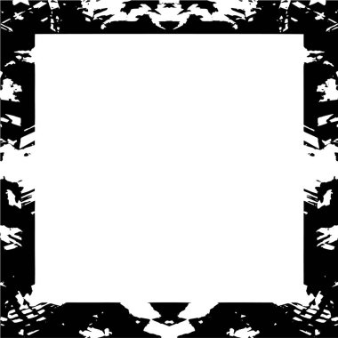  Çerçeve vektör çizimi, siyah ve beyaz soyut arkaplan 