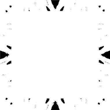 soyut siyah ve beyaz grunge arkaplanı, boş boşluklu çerçeve