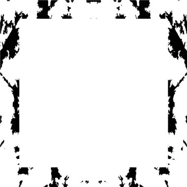  Çerçeve vektör çizimi, siyah ve beyaz soyut arkaplan 