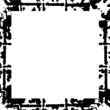 Siyah beyaz soyut arkaplan, çerçeve. vektör illüstrasyonu      