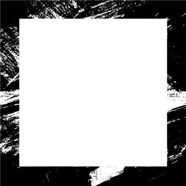 soyut grunge kare çerçeve arkaplanı, vektör illüstrasyonu 