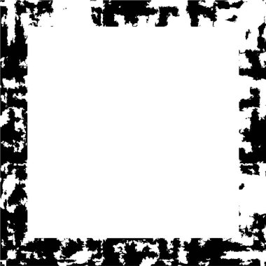 Siyah beyaz soyut arkaplan, çerçeve. vektör illüstrasyonu      