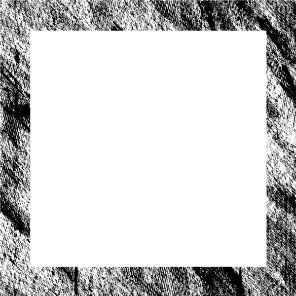 黒と白の抽象フレーム グラウンジテクスチャ — ストックベクタ
