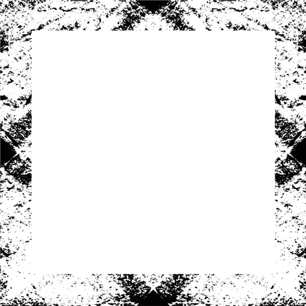 Marco Abstracto Blanco Negro Con Espacio Vacío — Archivo Imágenes Vectoriales
