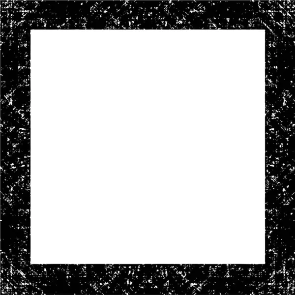 Black White Grunge Frame Background — стоковый вектор